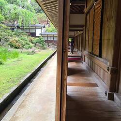 Love the inside and outside relationship in Japanese architecture, and this is a great example of it