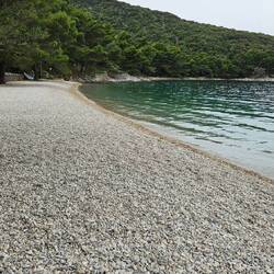 Strand ist leergefegt