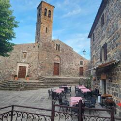 The church at Radiocofani