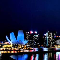 Looking back towards the CBD