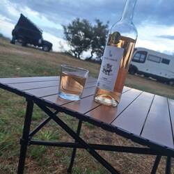 Regen vorbei, Flasche auf😉