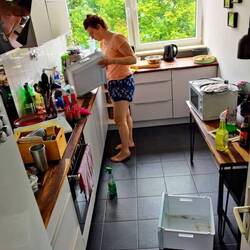 Ahhh Kühlschrank und Eisfach abtauen - nichts lieber als das