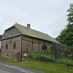 Lots of brick/timber houses in the village