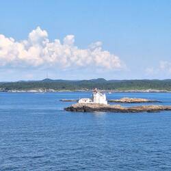 First real views of southern Norway in the sunshine