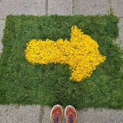 Camino nature art to welcome Pilgrims into Santo Domingo de la Calzada