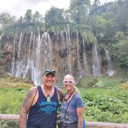 Upper part of the falls