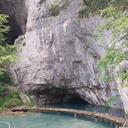 This little area of boardwalk was closed off