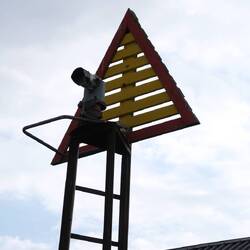 ... das Unterfeuer ...