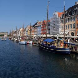 Touristisches Zentrum von Kopenhagen