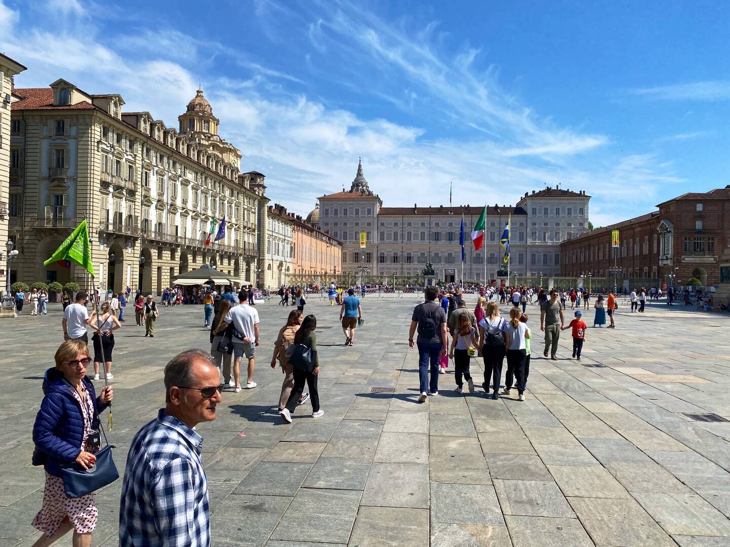 Main square looking towards palace