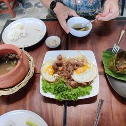Our Cambodian meal