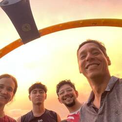 Grüße an Edwin, Samuel und Alek! Unsere neuen Rundnetzfreunde in Panama 😄