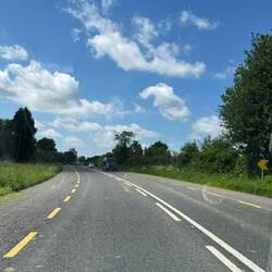 Auf dem Weg zum "Rock of Cashel"