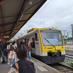 Mit der SWEG nach Offenburg...