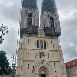 Zagreb Cathedral undergoing major refurbishment