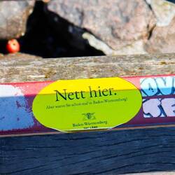 Nett hier! - den Sticker kennt doch jeder 😂😉