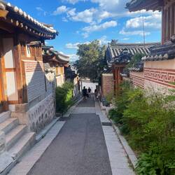 Kleine alte Stadt in Seoul