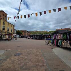 Market day in Belorado