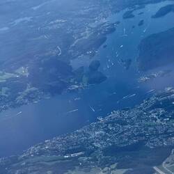 Ganz schön viele Schiffe im Oslofjord unterwegs