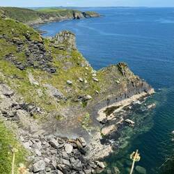 Gegenüber von Cliffs Old Head of Kinsale