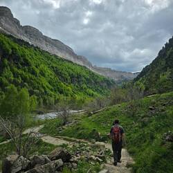 The return journey through Ordessa Canyon