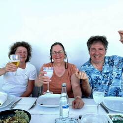 Dernière soirée à notre villa