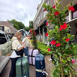 Arriving at the Hotel