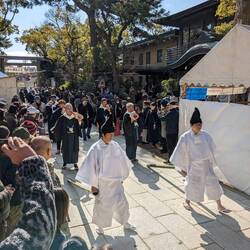 Début de la procession