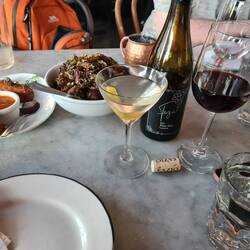 First Gin Martini of the hols