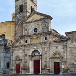 Die Kirche von Santa Christina mit dem Blutopfer