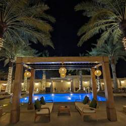 Back to check out the resort pool