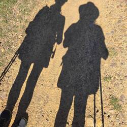 What's a camino without a classic 'shadow' shot!