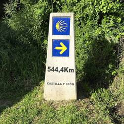 Slowly chipping away at the kms left to walk!