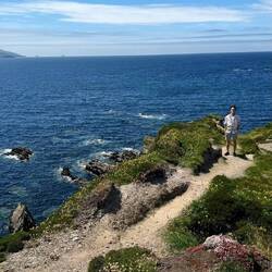 Old Copper Mine/View of Atlantic Ocean