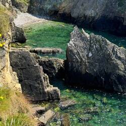 Old Copper Mine/View of Atlantic Ocean