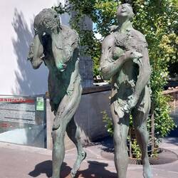 Created by the artist Preseren, Adam & Eve
