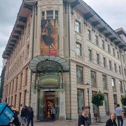 Galleria Emporium - this building was also designed by the famous artist Preseren
