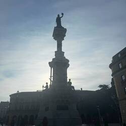 Some important dude in Pamplona