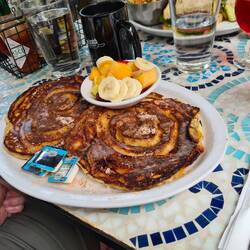 Ste's cinnamon pancakes