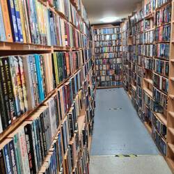 SiFi section in the bookstore