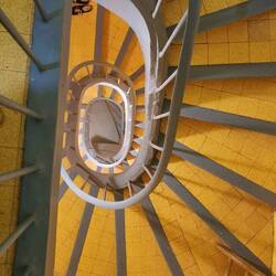 Und hier das Treppenhaus