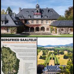 Villa Bilder von Google.Bäume sind wie eine Stimmgabel gepflanzt