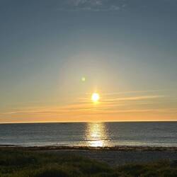 Mitternachts- Sonne die nicht untergeht