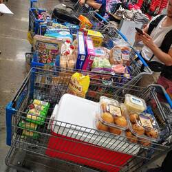 15 people, 6 campers, 7 days...