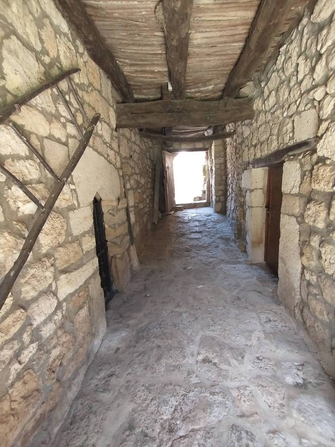 Alley in Hontanas.