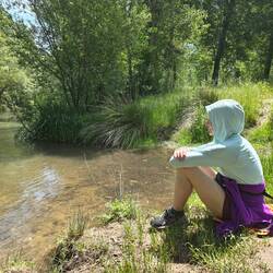 Having a break, enjoying the serenity.....