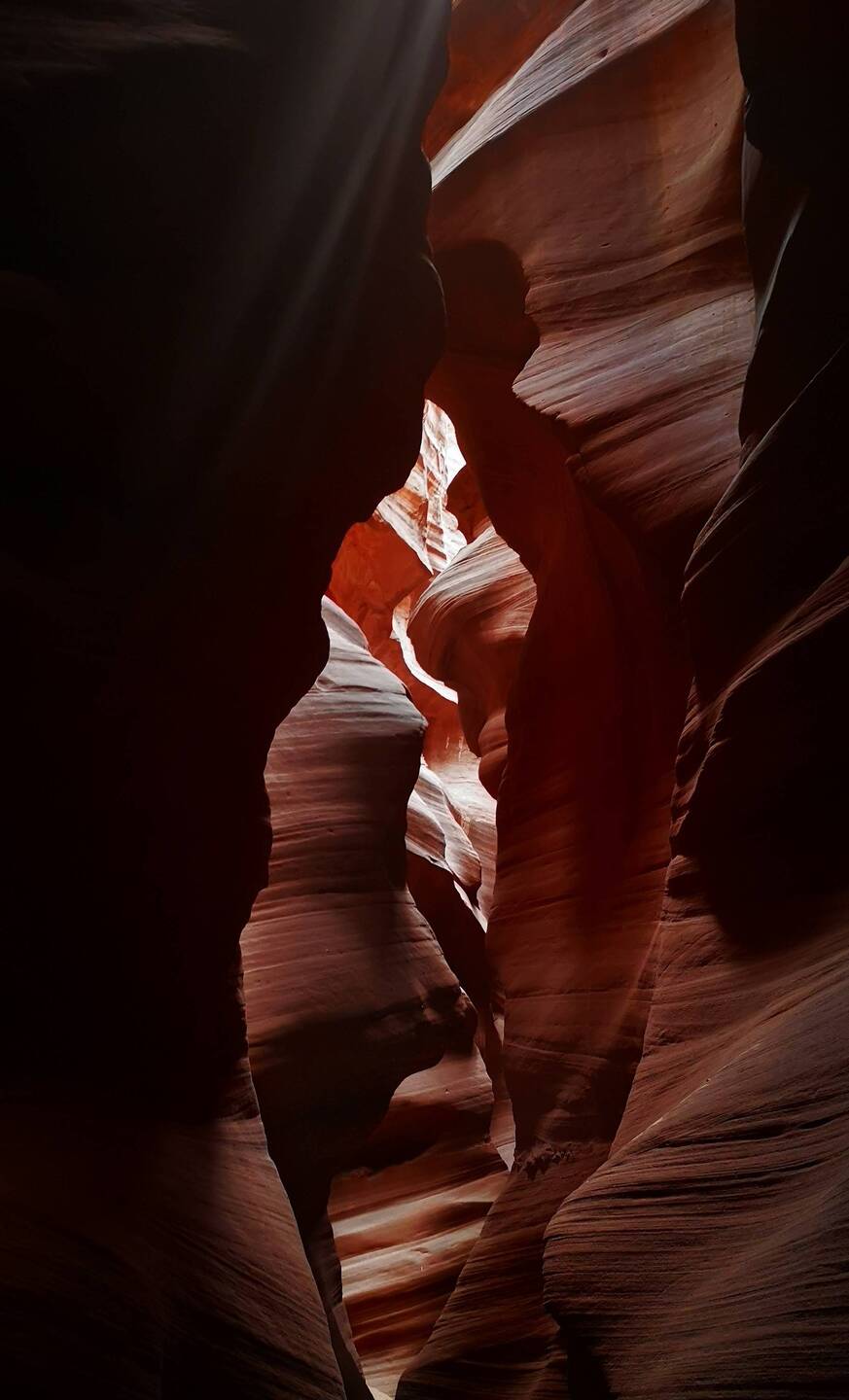 Can you see the old man's face?