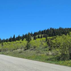 Beautiful scenery as we traveled.
