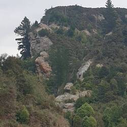 Rock face at Trotters Gorge