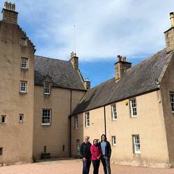 The AirBnB we are staying at: a Castle!